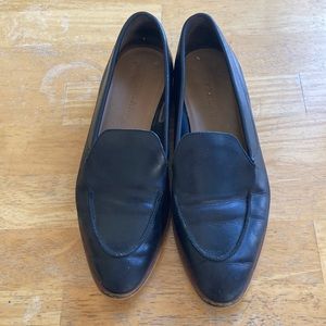 Everlane Black Italian Leather Loafers